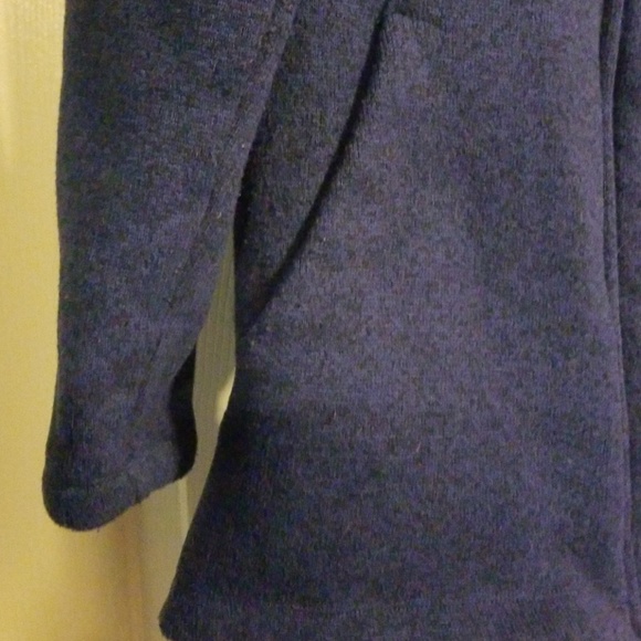 *SOLD* Lands' End Sweater Parka Sz M - Picture 4 of 8